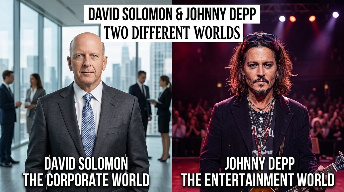 David Solomon and Johnny Depp
