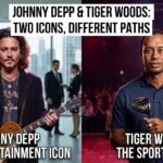 Johnny Depp and Tiger Woods