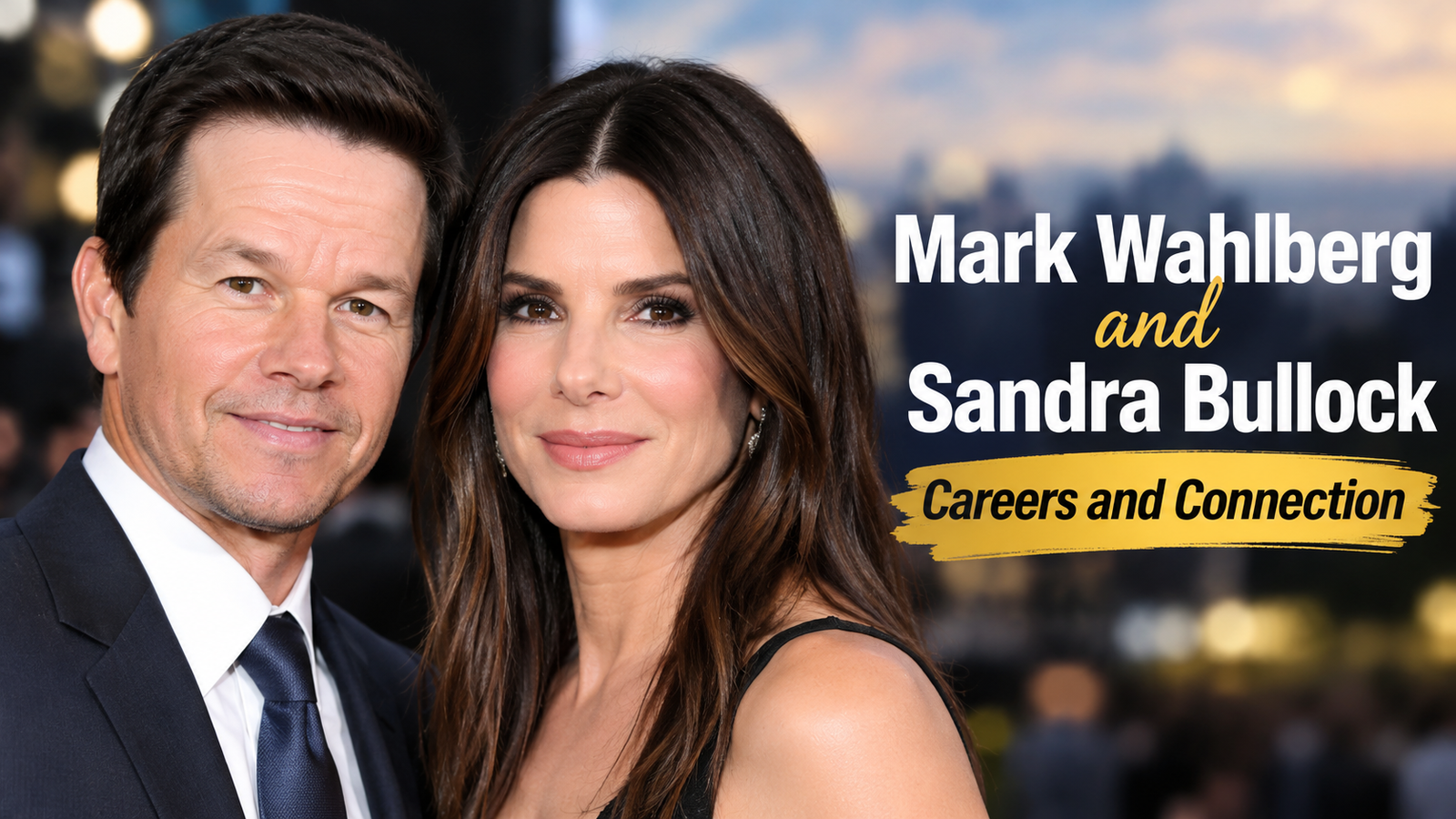 Mark Wahlberg and Sandra Bullock