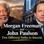 Morgan Freeman and John Paulson